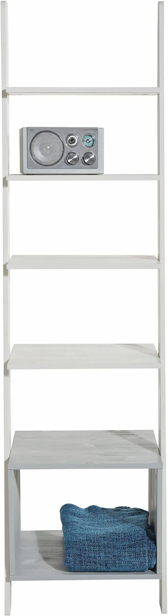 5 Tiers Display Ladder Wood Shelf,Book Shelf,Bookcase With Ladder Buy