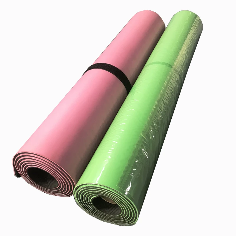 Non-Slip PU Yoga Mat/Foldable Custom Made Yoga Mats/Non Toxic Eco One Yoga Mat