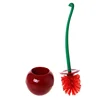 Free ShippingHousehold Bathroom Cleaning Tool Cleaner Creative Toilet Brush Deep Cleaning Cherry Shaped Long Handle Toilet Brush