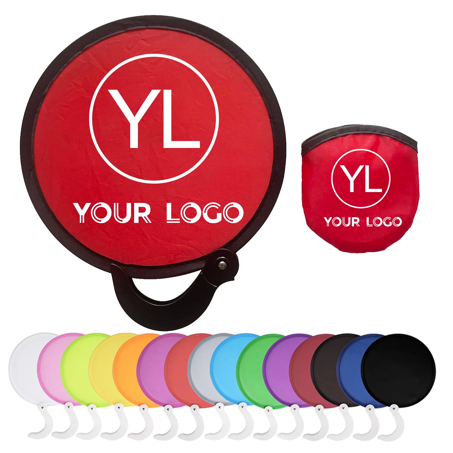 Custom Printed Soft Nylon Flying Disc - Perfect Gift