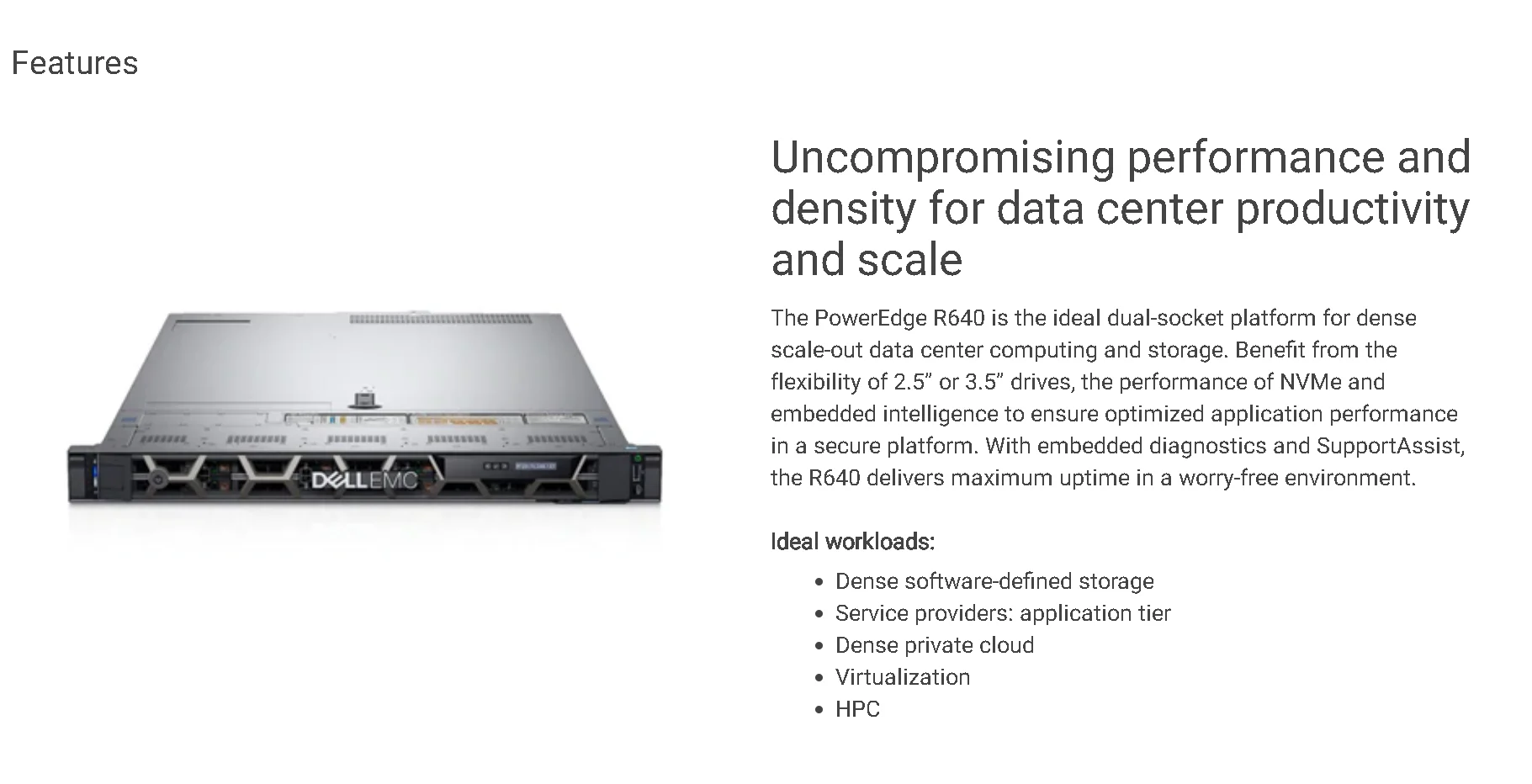 wholesale server dell r640 poweredge servers wholesale