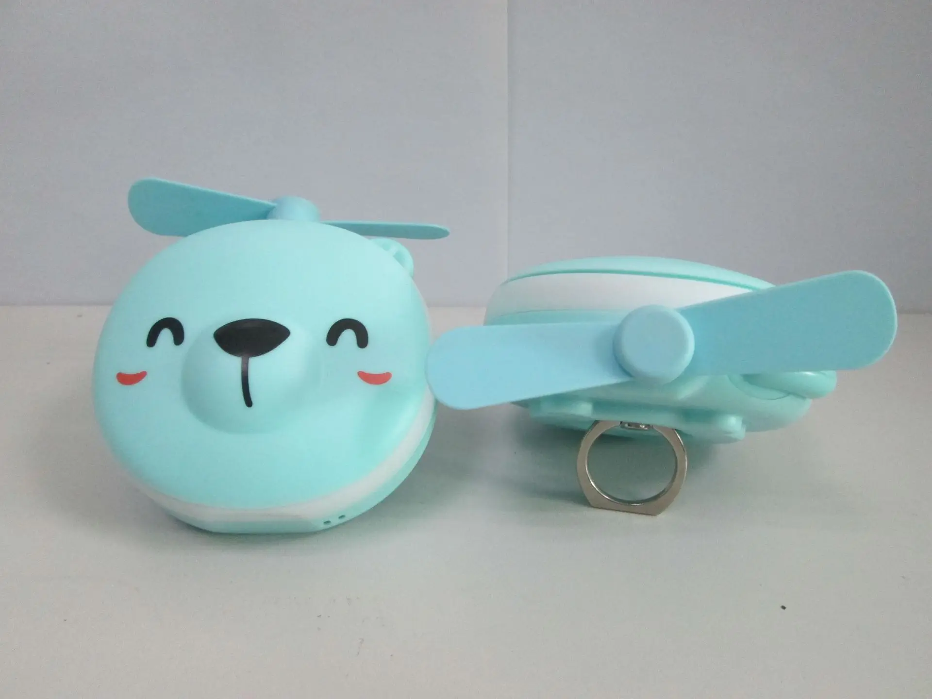 2019 Mini Air Cooling Fan Cute Rabbit Shape Usb Portable Handheld Fan