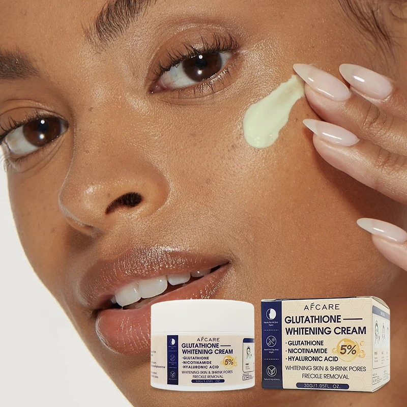 glutathione whitening cream korean Korean Pearl Face Cream Sulfate-free Moisturizing & Repair and Glutathione  & Shea Butter Black Skin Whitening Face Cream