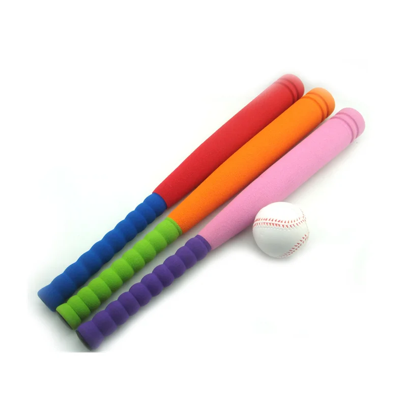 Foam T Ball Kids Baseball Softball Bat Set,For Toddler 3 4 Years Indoor