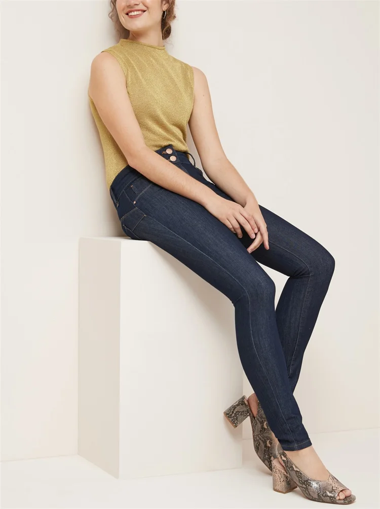 loft modern high waist skinny ankle jeans