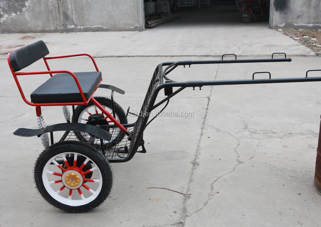 Cheap Price Small 2 Wheels pony Carriage/Marathon Horse Carriage{ZD-P04}