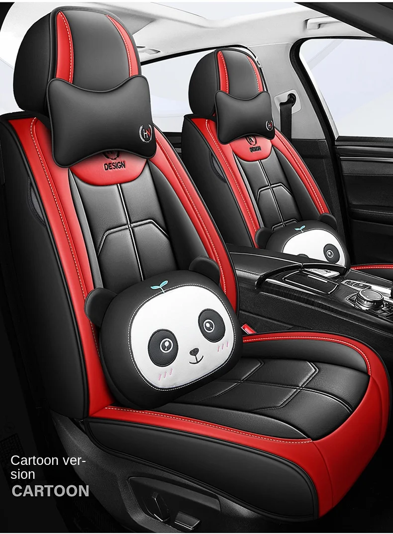 Four Seasons Fully Surrounded Car Seat Cushion Front Generation Leather Polyester for Car Seat Supplies supplier
