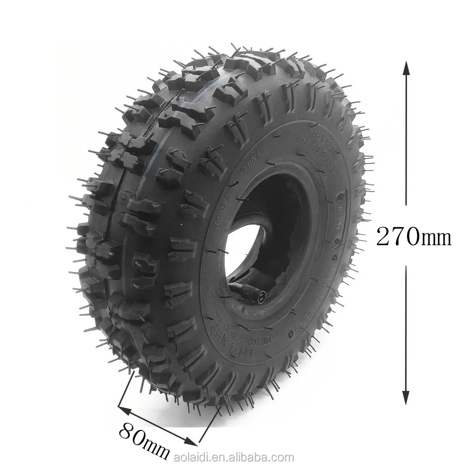 3.50/ 4.10-4" inch Tire Tyre inner Tube for Mini Pocket ATV QUAD Bike 49cc