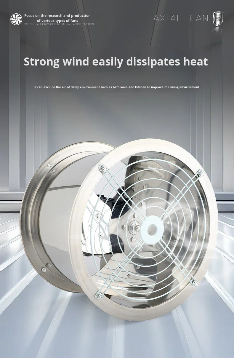 Axial Flow Fan, 304, Stainless, Steel, 380v - detail 12