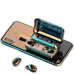 Low Price M18 New Earphones Wireless TWS Fingerprint Touch Headset Charging Waterproof HIFI Stereo Earbuds For Sports Headphones - ANKUX.COM