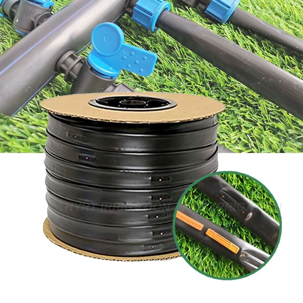 16mm Drip Tape With Flat Emitter Irrigation Pipe For Agriculture ...