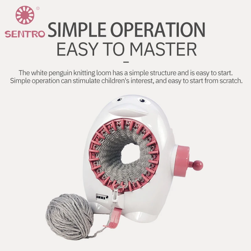 Brand New Hat Sock Circular Hand Knitting Machine Sentro Knit Mini Diy