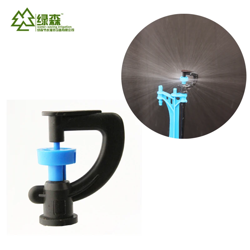 360 Degree Mico Sprinkler Stake Swivel Runner Plastic Agriculture
