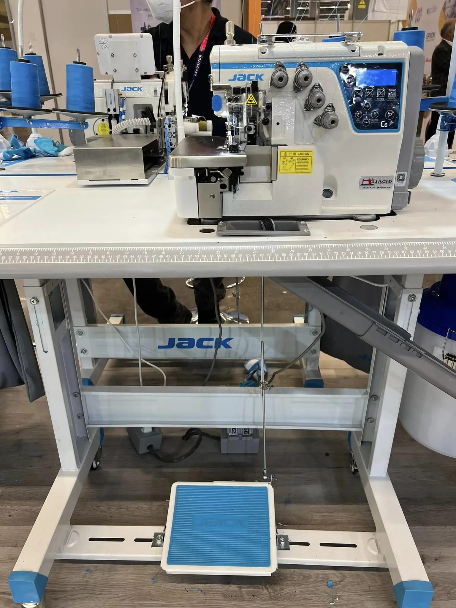 Brand New Jack C6 Overlock Stitching Machine China No.1 Industrial