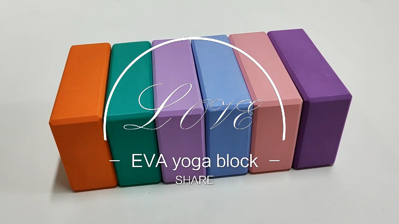 Wholesale Extra Large Eva Foam Yoga Block 2 Colour,Yoga Brick Buy