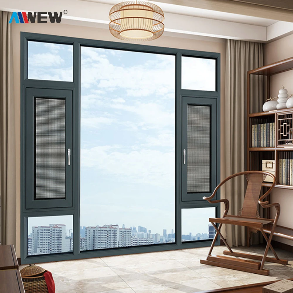Alwew reasonable price aluminium windows in china