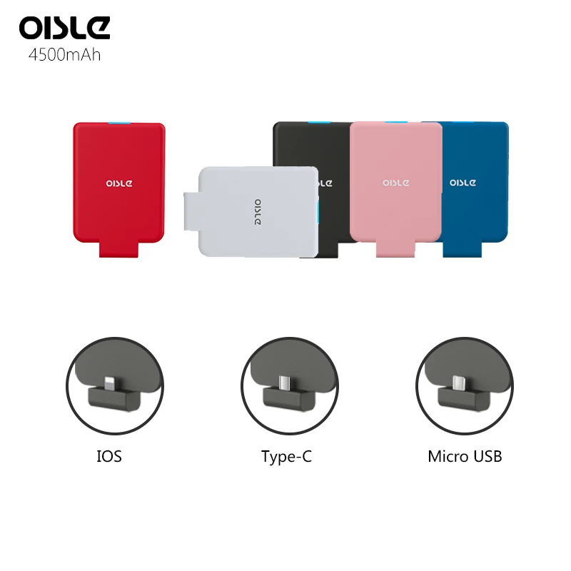 OISLE Power Bank Wireless Thin Battery Bank Universal Battery Case On Plane - ANKUX.COM