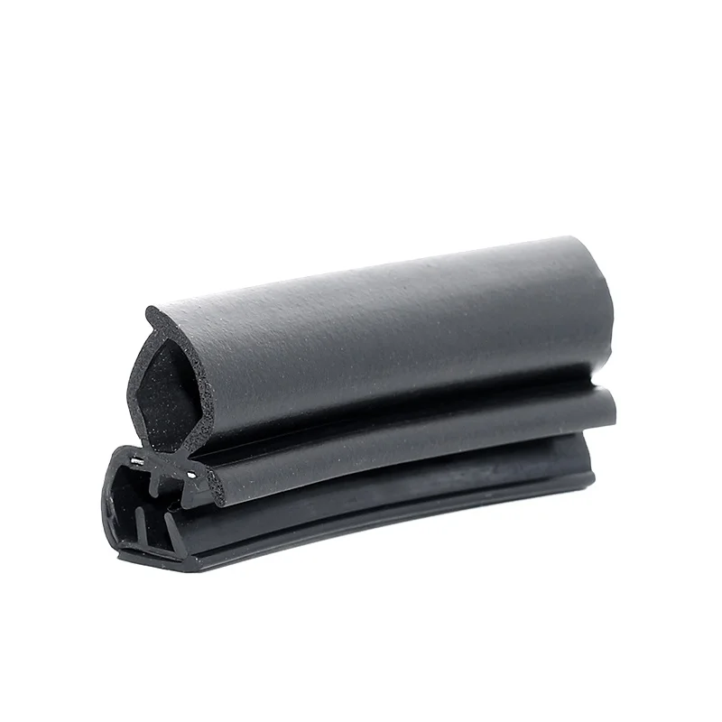 Automobile Epdm Black Door And Window Extruded Rubber Protection Seal