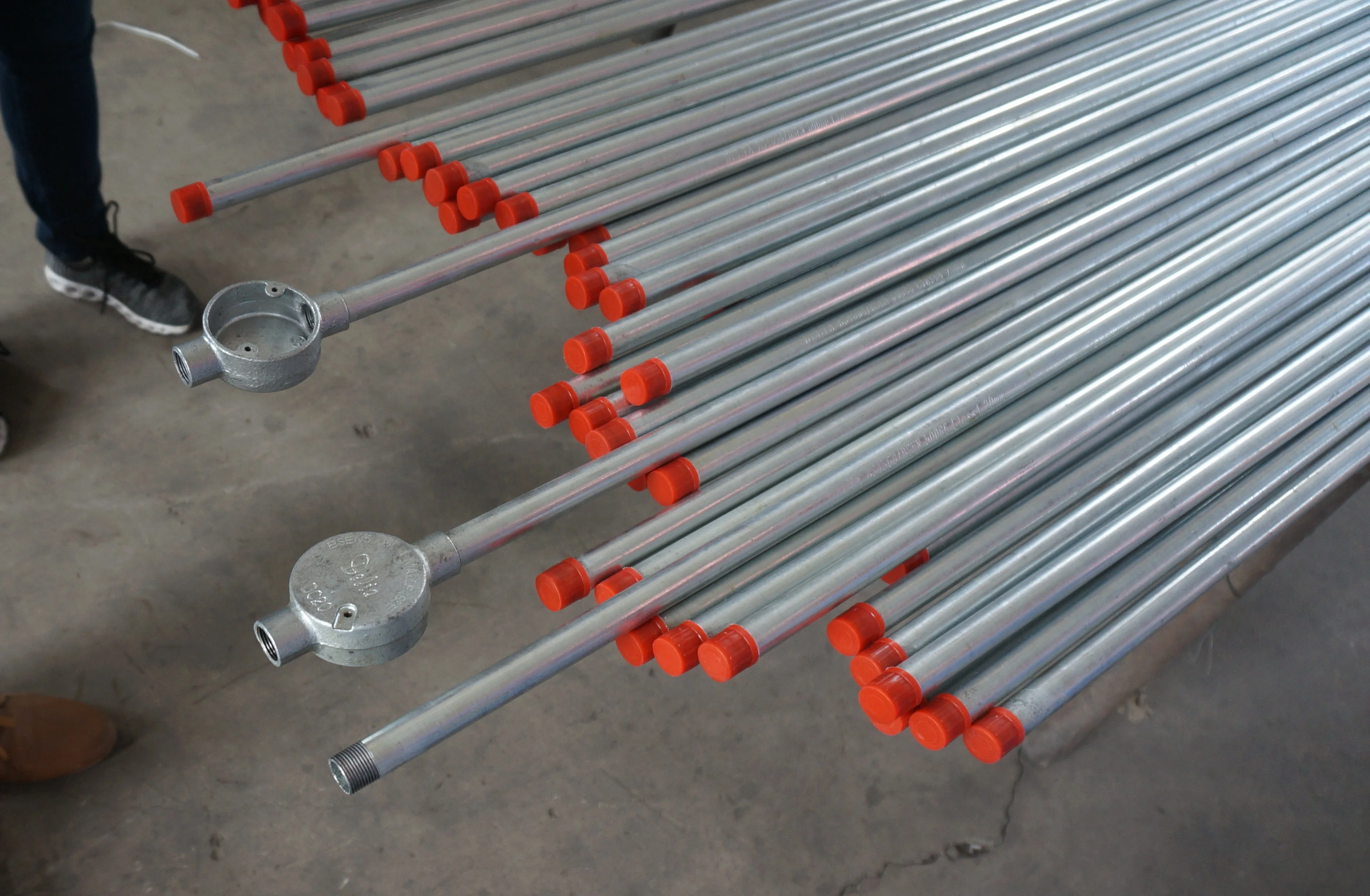 Bs4568/rsc/imc/emt Galvanized Conduit Pipe For Protecting Cables Buy