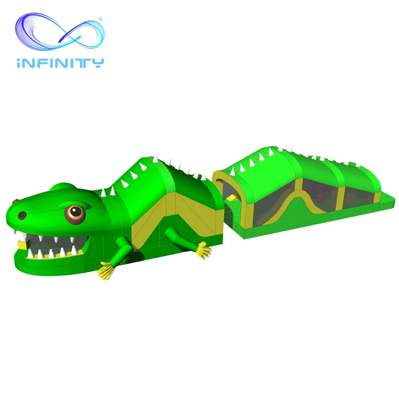 Hot Sale Lizard obstacle course inflatable maze inflatable jumping castle bouncy inflatable trampoline obstacle for adults