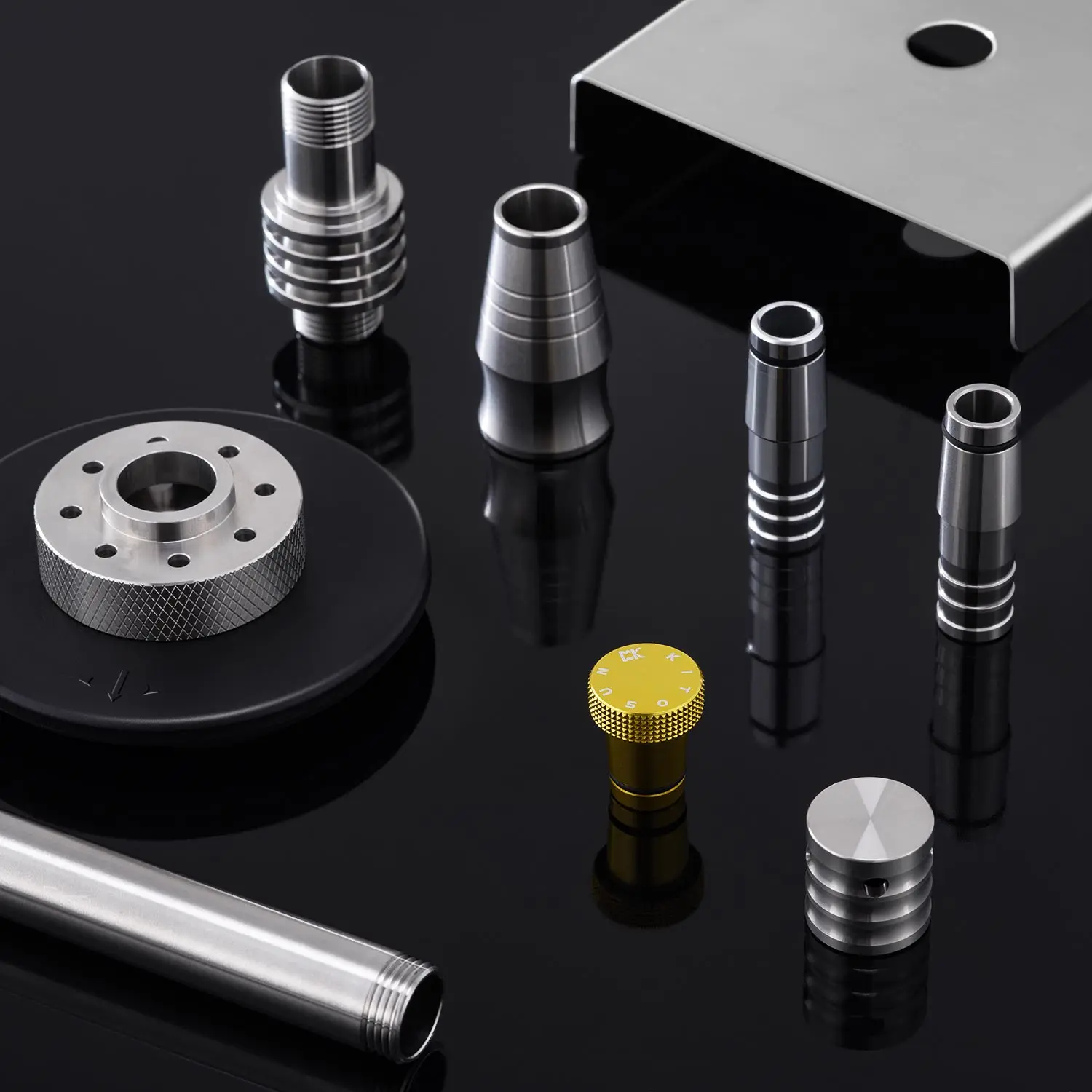 Kitosun Neonmobile Shisha Set Acrylic Modern Hookah Set With