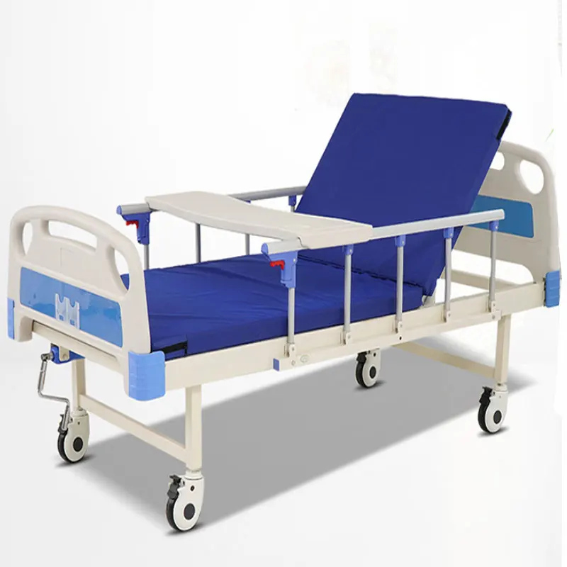 Rack Equipped Manual Paralysis Nursing China Bed Medical Patient