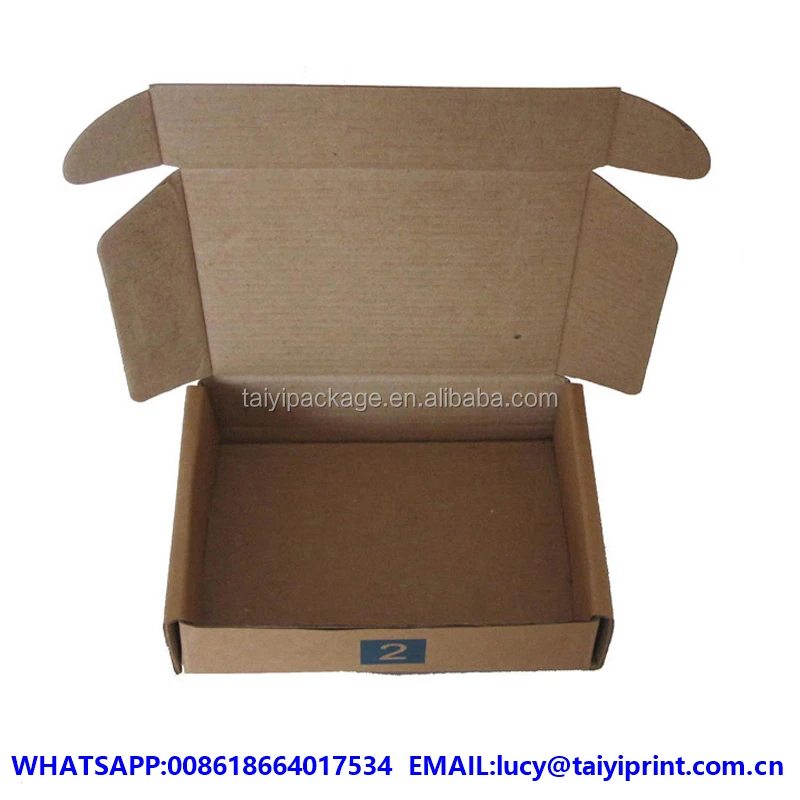 t-shirt jumbo kraft easy-fold box mailers