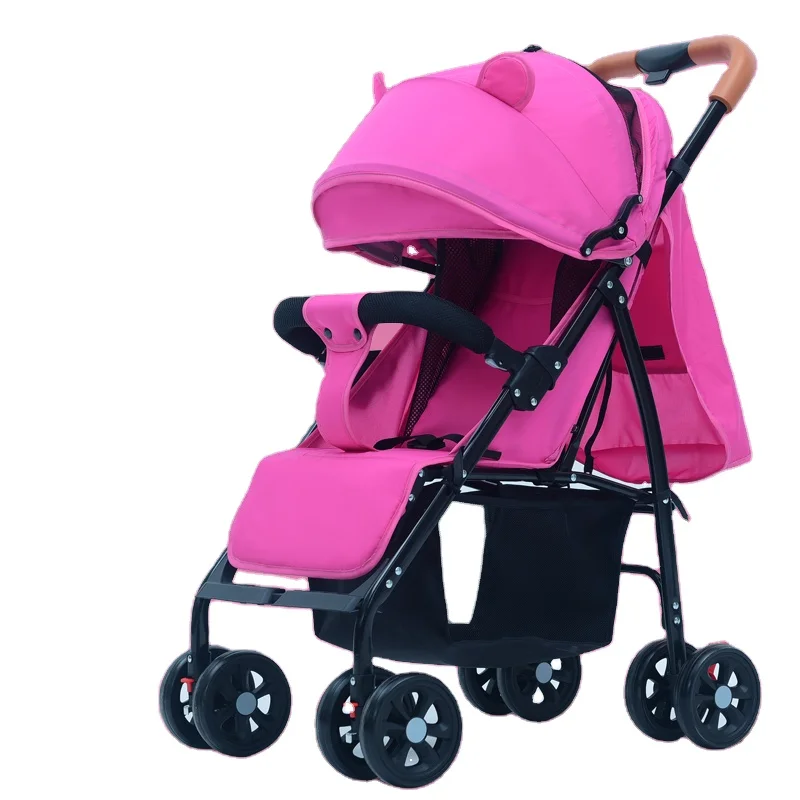 Outside light weight portable carriage baby trolley travel system luxury baby stroller