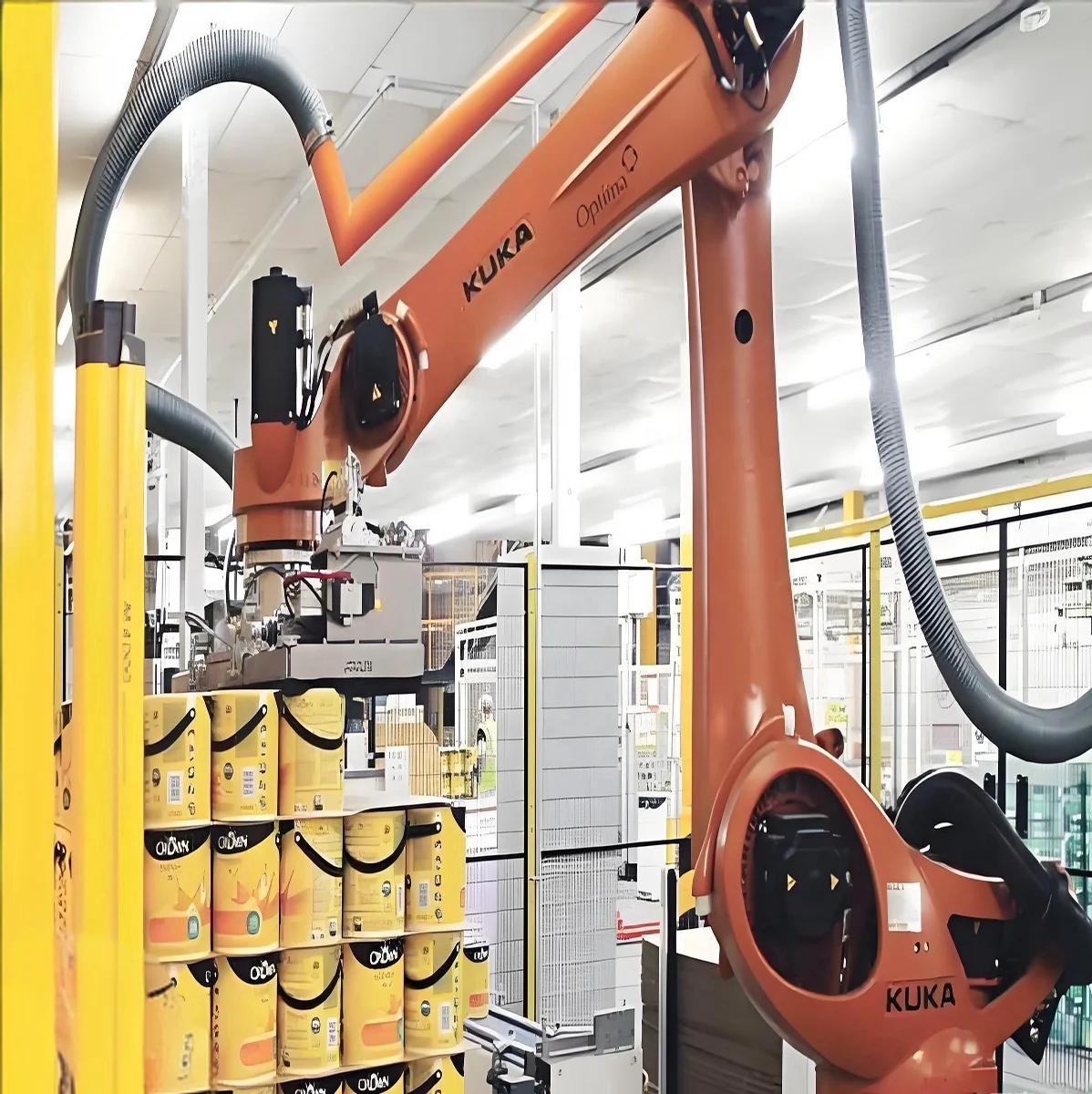 KUKA KR 40PA 4-Axis Industrial Palletizing Robot 40kg Payload KR C5 ...