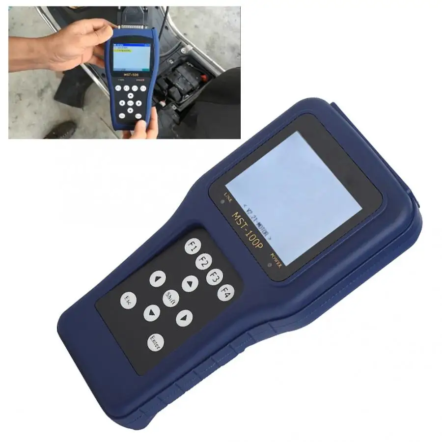MotorBike Diagnostic Scanner MST-100P Handheld Motorcycle Scanning Tester Tool Support For S-YM K-YMCO Y-AMAHA P-GO S-UZUKI etc