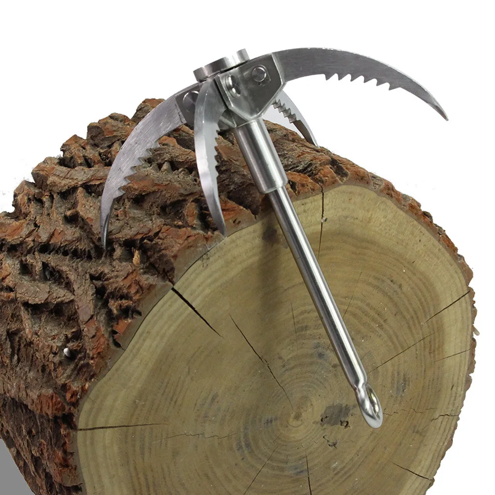 Waterproof Capsule Case Mini Grappling Hook Multifunction Titanium Hand Tool for Emergency