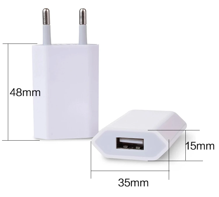 5V 1A EU/US Plug USB Wall AC Power Adapter Travel Charger For Iphone Samsung Charger Phone