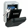 Password Key Box Storage Aluminum Alloy Safety Anti-Theft Outdoor Security Holder Container Box