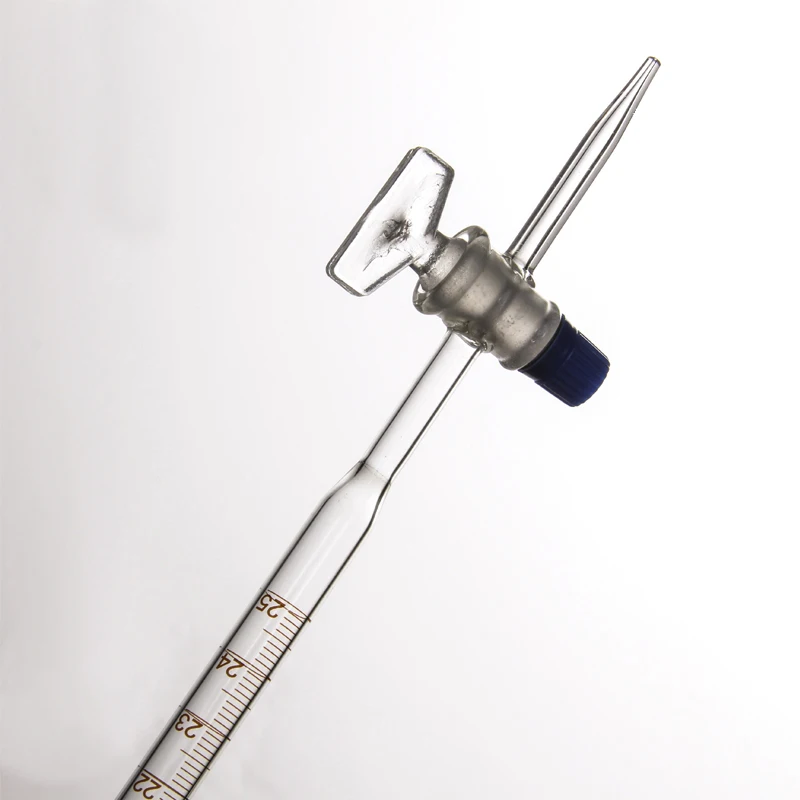 Hdmed Manufacture Straight Glass Stopcock Precision Glass Burette Buy