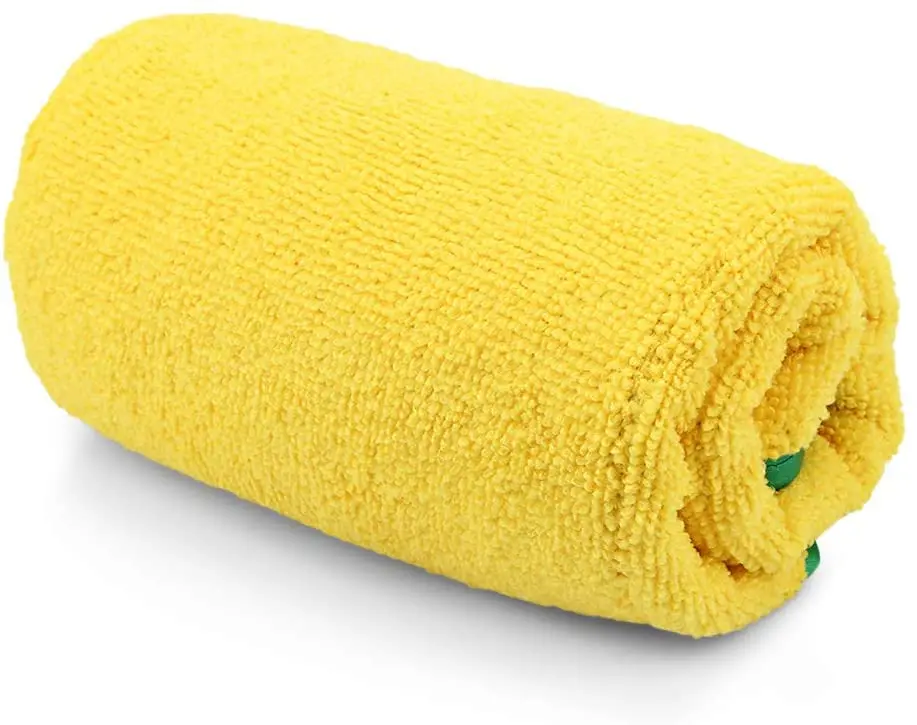 Multi-functional polyester microfiber car towel