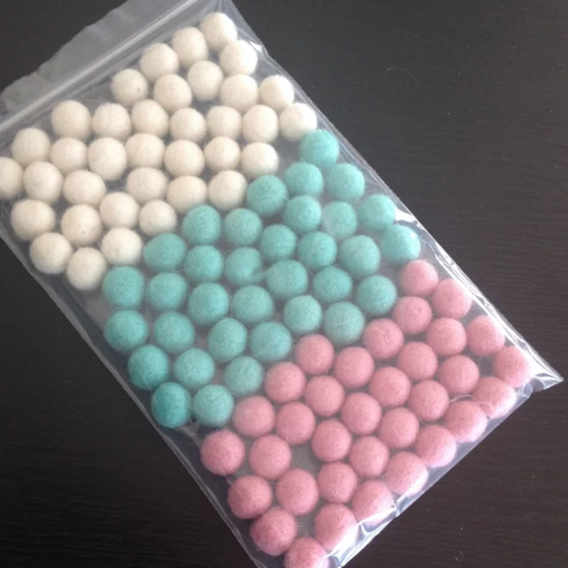 colorful colors wool dryer ball for laundry