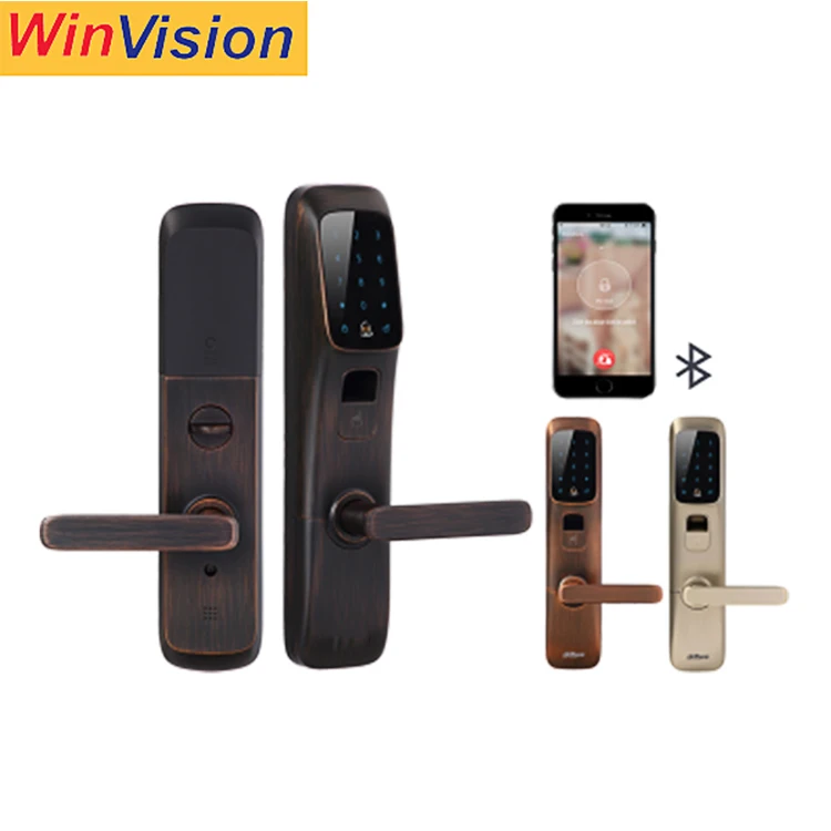 Dahua Dhi Asl8112r W Smart Door Lock Fingerprint Door Lock