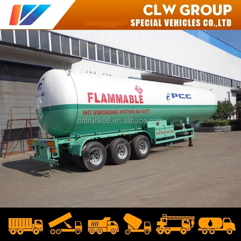 60000liters Cooking Lpg Gas tank Trailer