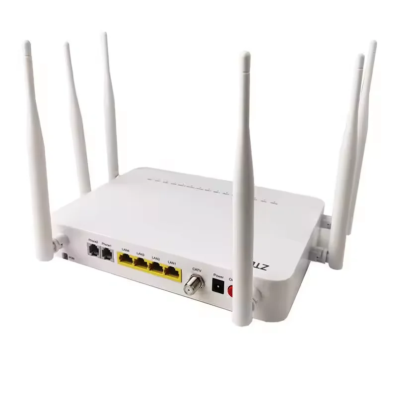 ZTE ZXHN F688 4ge +2pots +1usb+catv High Dual Band Wifi Gpon Ont