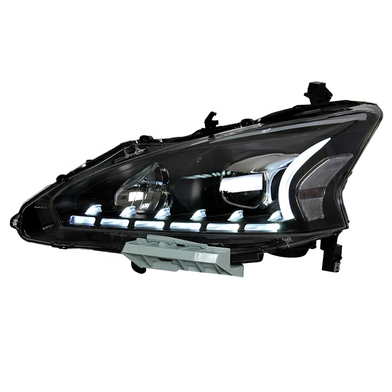 Super Q high quality  modified led headlight assembly for  Nissan Altima 2013-2015  made in Taiwan  nondestructive installation