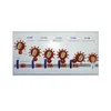 AIDS virus model The process of HIV entering human cells