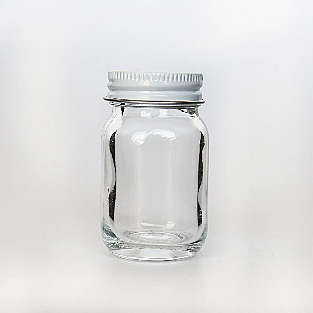 High Quality Jam Food Honey Storage Containers 50 Ml Jar Glass Mason