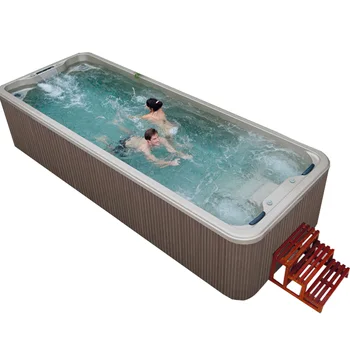 inground pool hot tub combo price