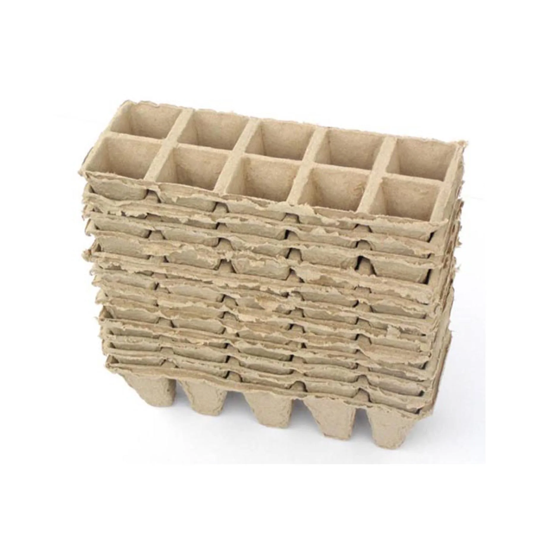 custom recycled paper molded pulp biodegradable paper pulp seed