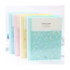 Floral brochure A4 inset folder multi-layer30/ 40/60/80 page student papers folder music folder
