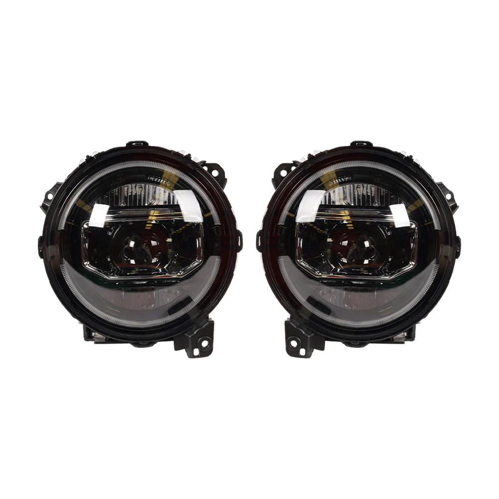 Hot-selling Auto parts car light factory manufacture modified Full LED Headlamp For Jeep wrangler 2019-up supplier