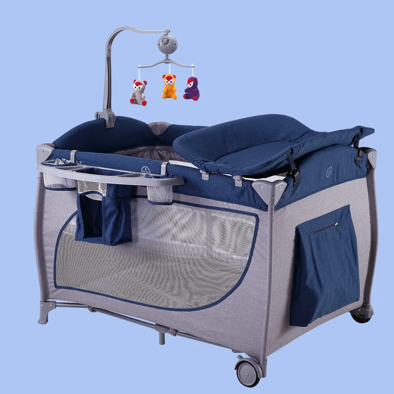 Luxury Folding Metal Cot Day Care Safe Stylish Comfortable