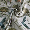 Custom Digital Printing on silk charmeuse satin fabric