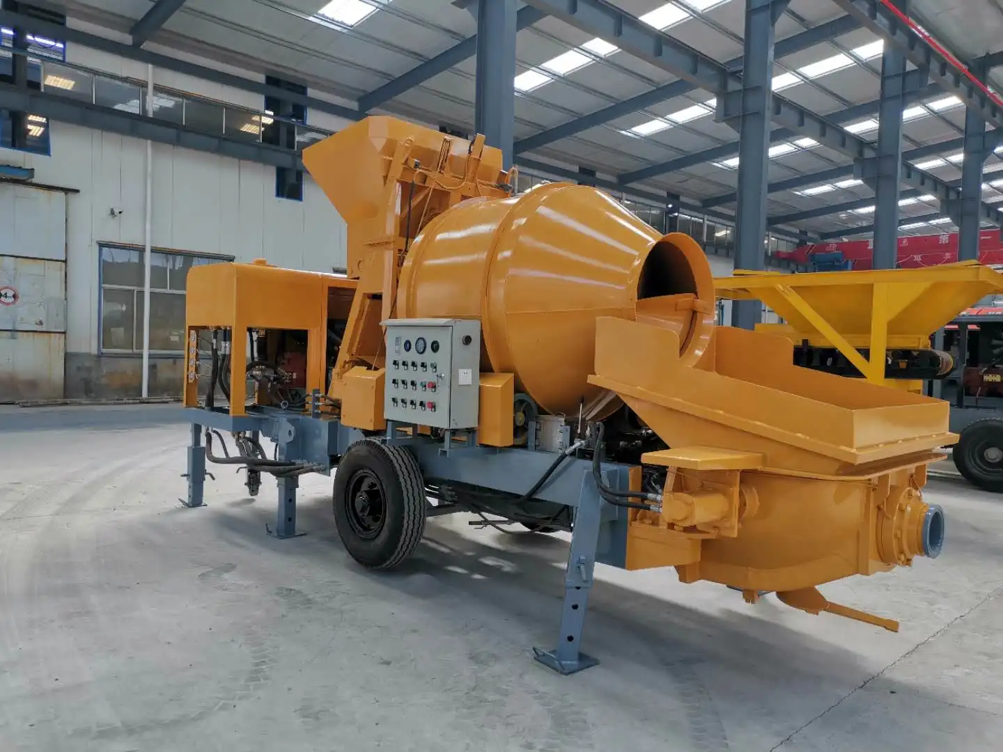 concrete mixer pump