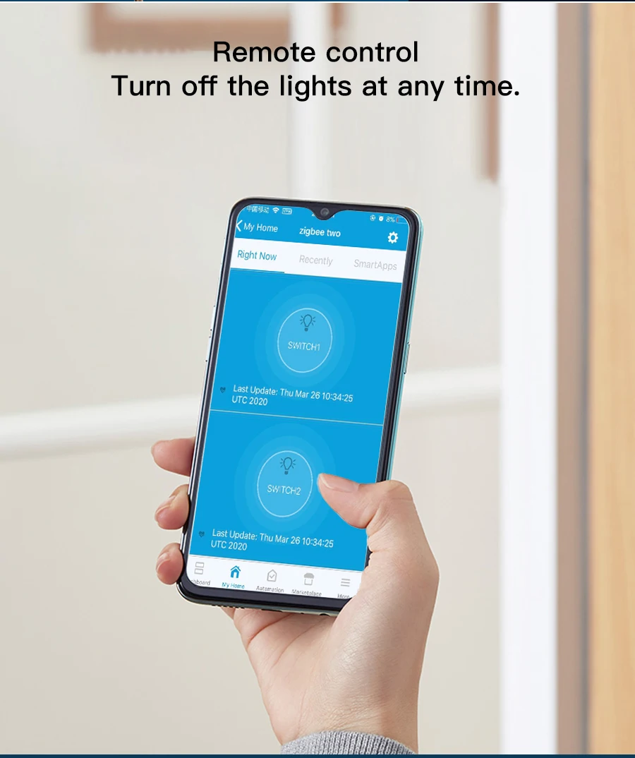 Pre-sale Zemismart New Design Zigbee 3.0 Wall Push Light Switch SmartThings Control US AU Physical Switches 3 Gangs - ANKUX.COM